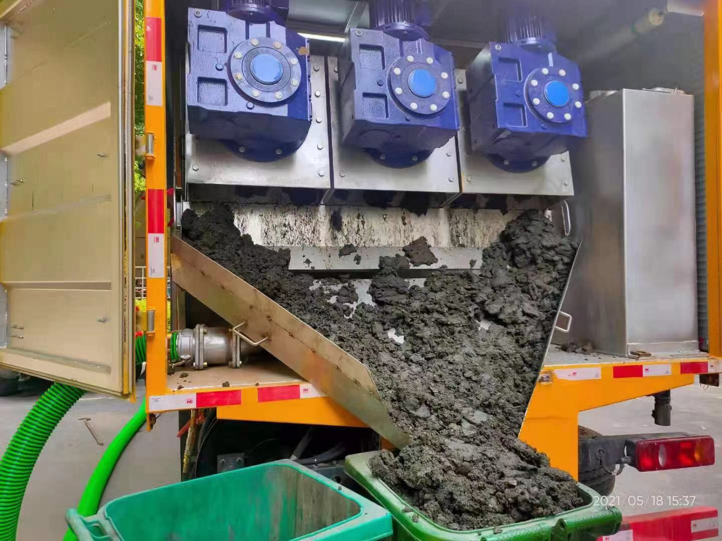 塔城化粪池清掏城市维护站-泥浆净化干湿分离处理